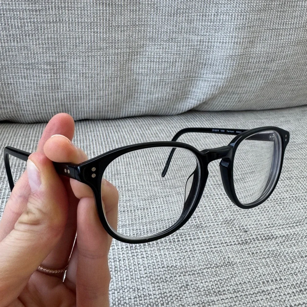 Oliver Peoples Fairmont Glasses in Black